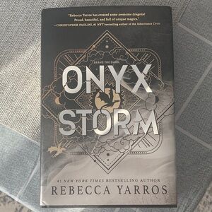 Onyx Storm Hardcover Book
